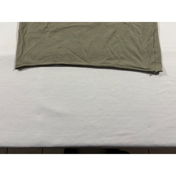 H&M Oversized Womens Green Printed T-shirt AC/DC Back in Black Tour 1980 Sz XS - Picture 4 of 12